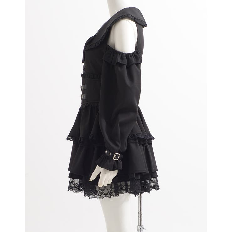 ililil　地雷ちゃん推しに会う日の最終兵器ワンピース　地雷系　量産型　長袖 ililil（イルイルイル） ワンピース 「ililil/イルイルイル」「地雷