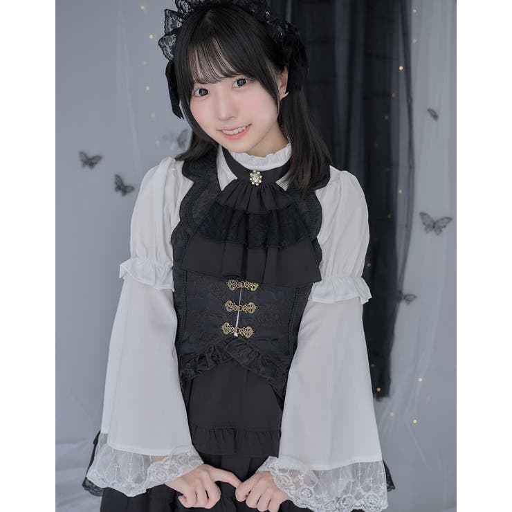 ilililクラロリ地雷ちゃんの微睡ドールワンピ 全2色 ワンピース