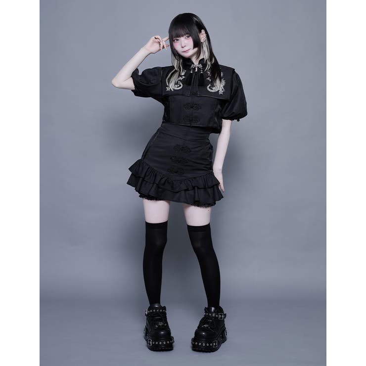 ilililかわいさ極めチャイナ！セットアップ 全1色 ワンピース | ililil | 詳細画像3 