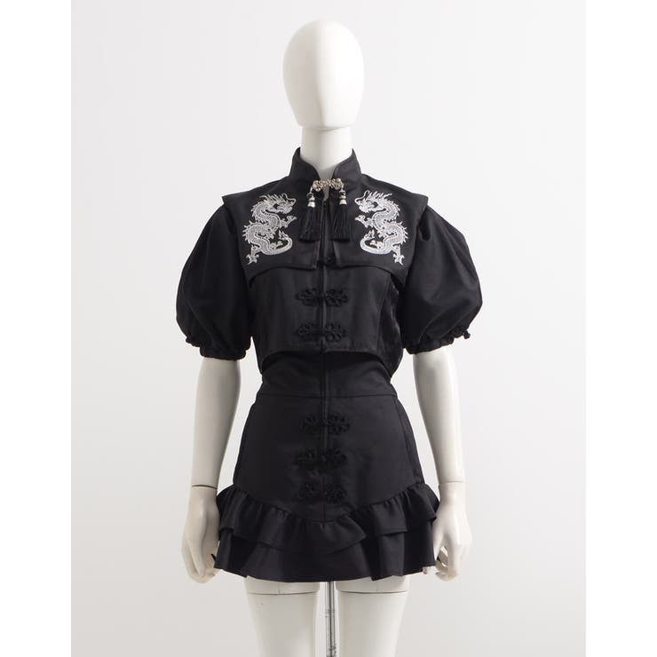 ilililかわいさ極めチャイナ！セットアップ 全1色 ワンピース | ililil | 詳細画像5 