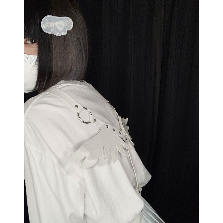 izBLACKPUレザー天使ハーネスベルト 全3色 ベルト[品番