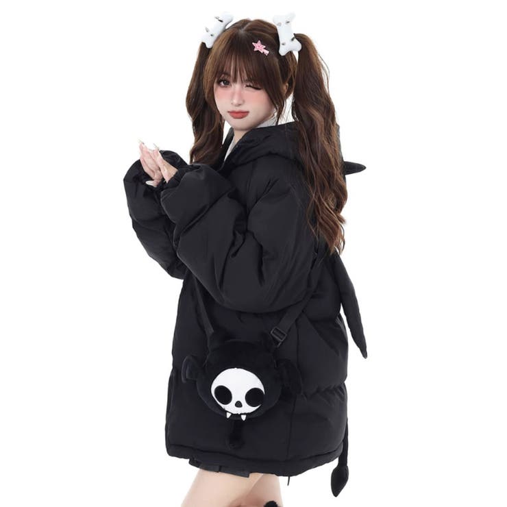 新品 &LOVE アンドラブ フリル フレア リボンベルト ダウン