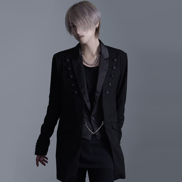 ★denicher デニシェ クリアツイル ロングジャケット＜FREE＞アウター ☆denicher デニシェ クリアツイル ロングジャケット＜FREE