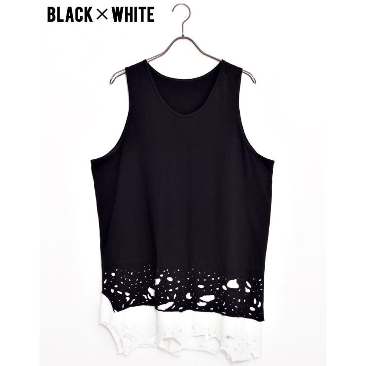 NOVESSELクラッシュ加工フェイクレイヤードタンクトップ 全4色 タンクトップ | ililil | 詳細画像25 