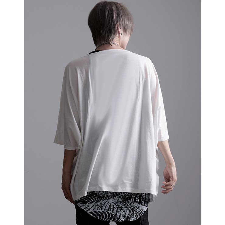NOVESSEL【ノベセル】ドルマンポンチョTシャツ+ロングタンク2セット 全
