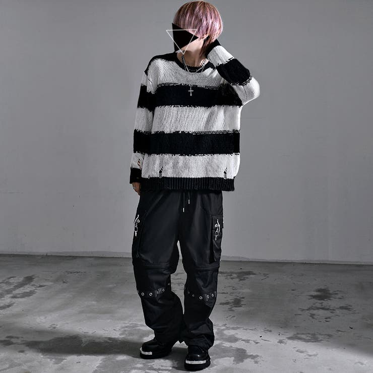 PSYCHO NATIONファイヤーマンバックルカーゴパンツ 全1色[品番