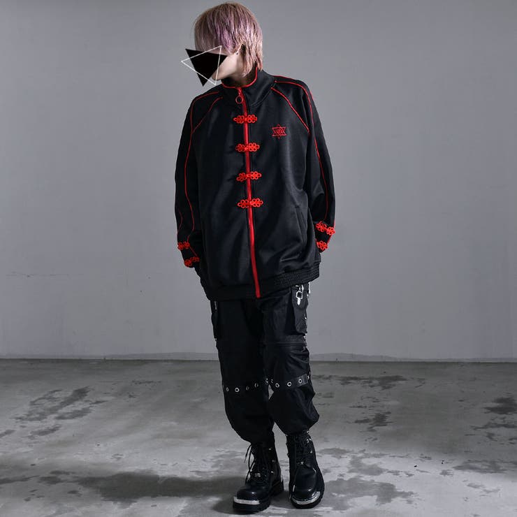 PSYCHO NATIONファイヤーマンバックルカーゴパンツ 全1色[品番