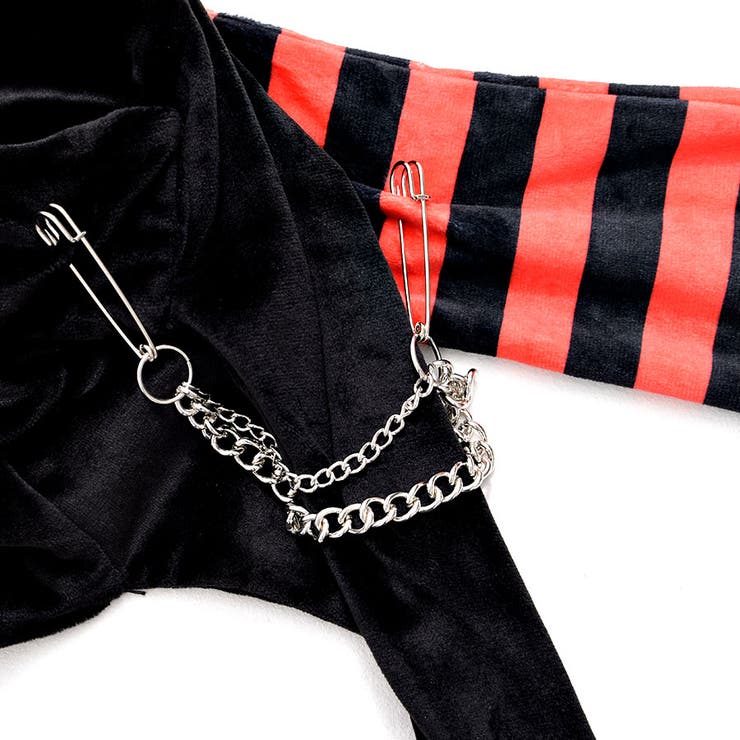 PSYCHO NATION【サイコネーション】うさ耳ボーダーベロアキャップ 全2… | ililil | 詳細画像5 