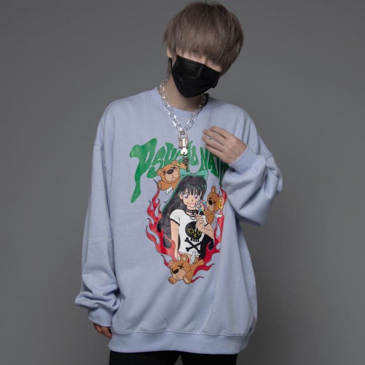 CV Select【シーブイセレクト】サイコアニメイラストトレーナー 全3色 | ililil | 詳細画像8 