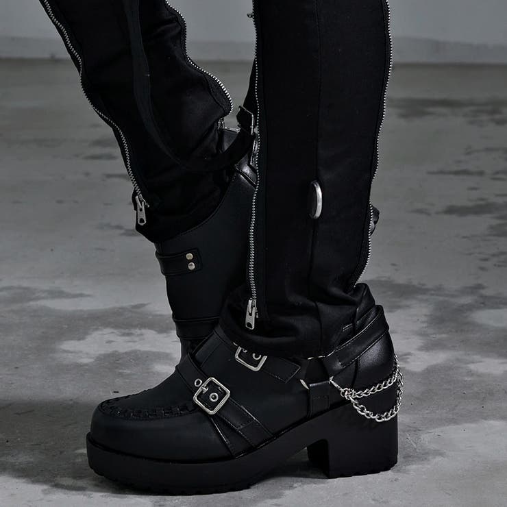 【SALE】 HUNTER 黒 バックル付き 長靴 ちいさかっ 靴
