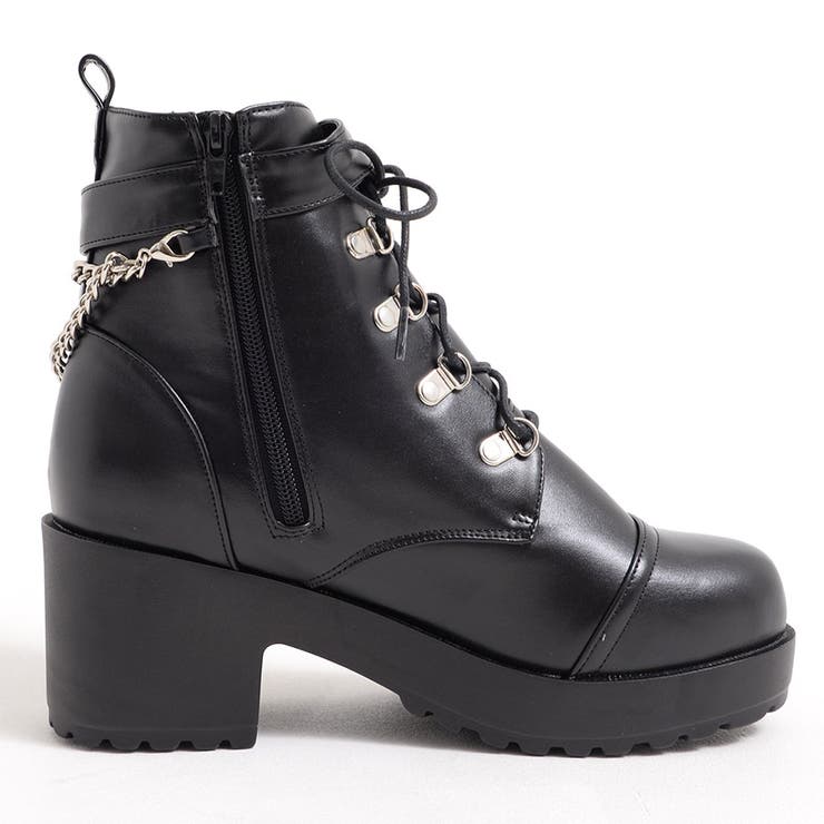 LOVE HUNTER【ラブハンター】チェーン付きハイヒールストレートチップブー… | ililil | 詳細画像9 