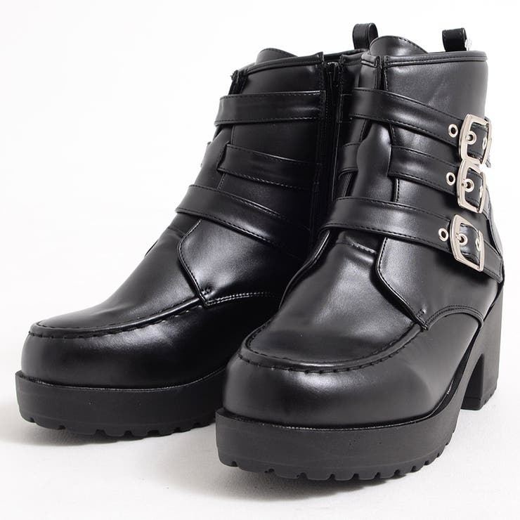 LOVE HUNTER【ラブハンター】ハイヒール3ベルトブーツ 全1色 | ililil | 詳細画像5 