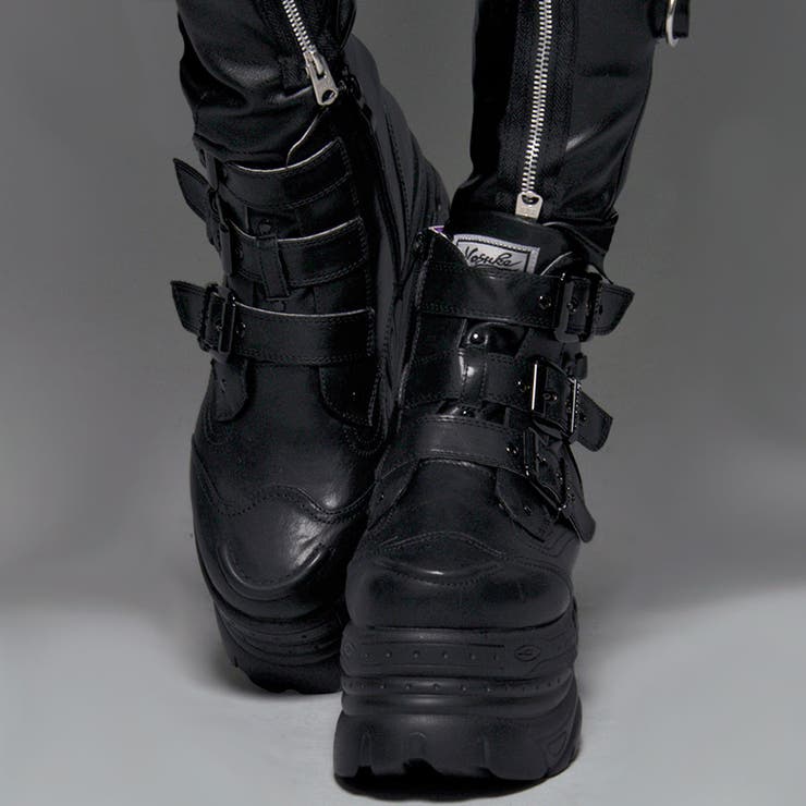 YOSUKE【ヨースケ】メンズ3連ベルト厚底スニーカー 全1色 スニーカー | ililil | 詳細画像2 