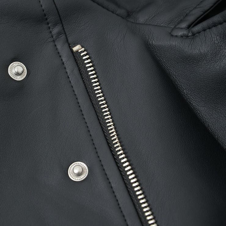 CV Select【シーブイセレクト】PUレザーダブルライダースジャケット 全3… | ililil | 詳細画像10 