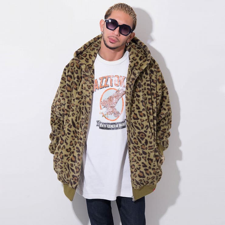 RAZZISLeopard Zip up | DAESE TOKYO | 詳細画像1 