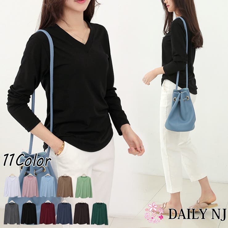 ブラック | 新作 秋冬 Tシャツ | DAILY NJ