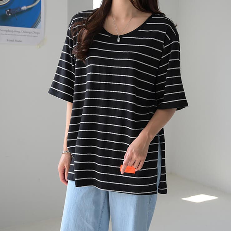 ブラック | 新作 Tシャツ トップス | DAILY NJ