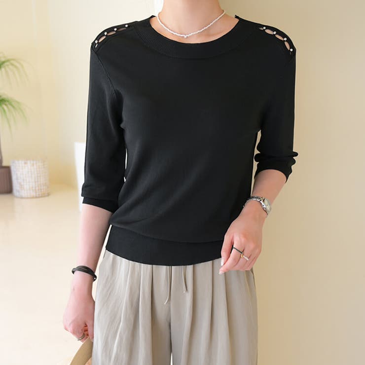 新作 ニットTシャツ ニットソー | DAILY NJ | 詳細画像2 