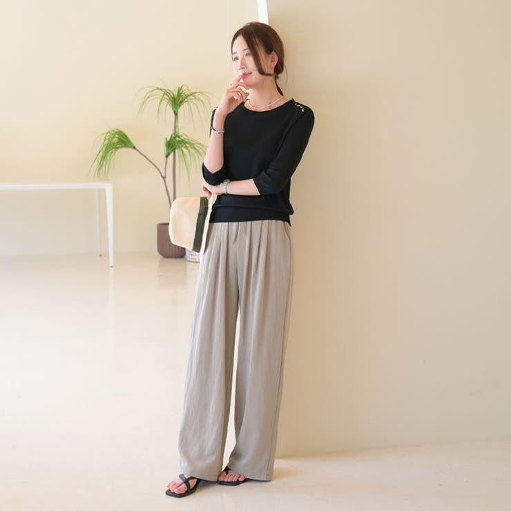 新作 ニットTシャツ ニットソー | DAILY NJ | 詳細画像3 