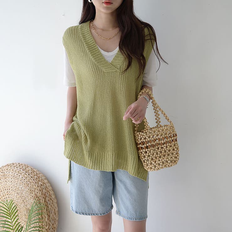 新作 レディース ニットベスト | DAILY NJ | 詳細画像7 