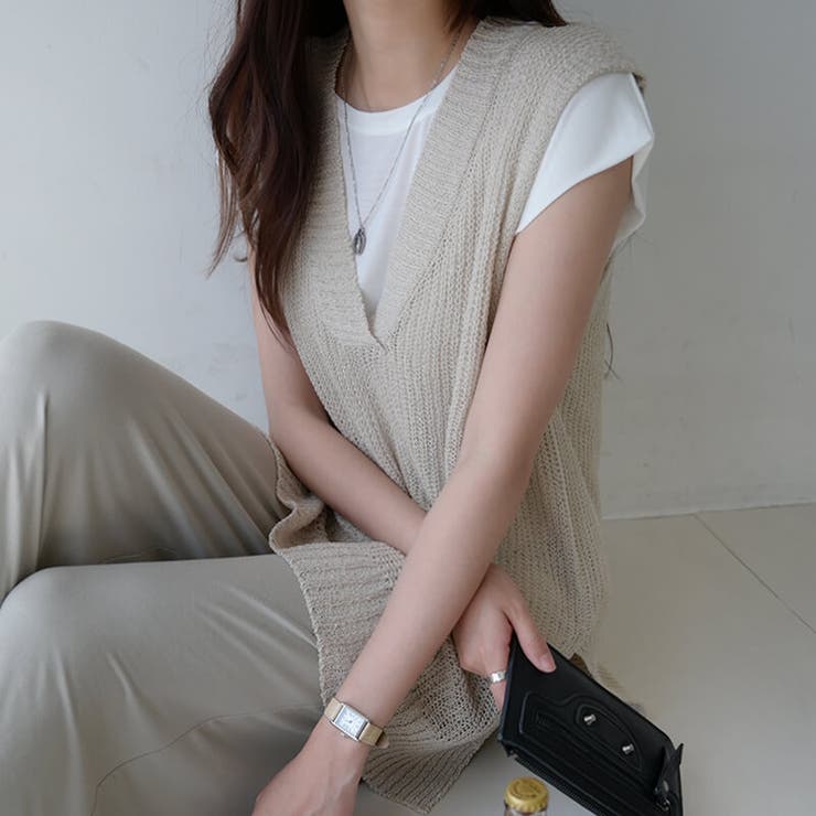 新作 レディース ニットベスト | DAILY NJ | 詳細画像15 