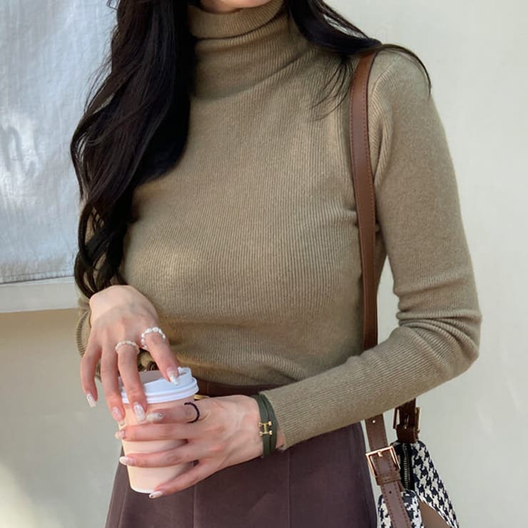 アッシュカーキ | 新作 秋冬 ニット | DAILY NJ