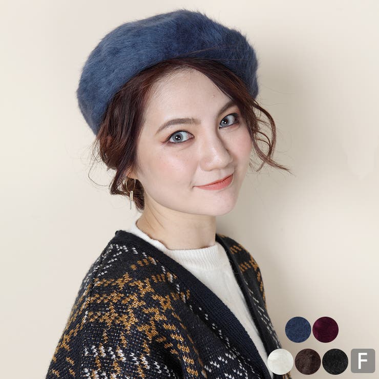韓国ファッション ベレー帽 ニット[品番：WH000003726]｜DarkAngel