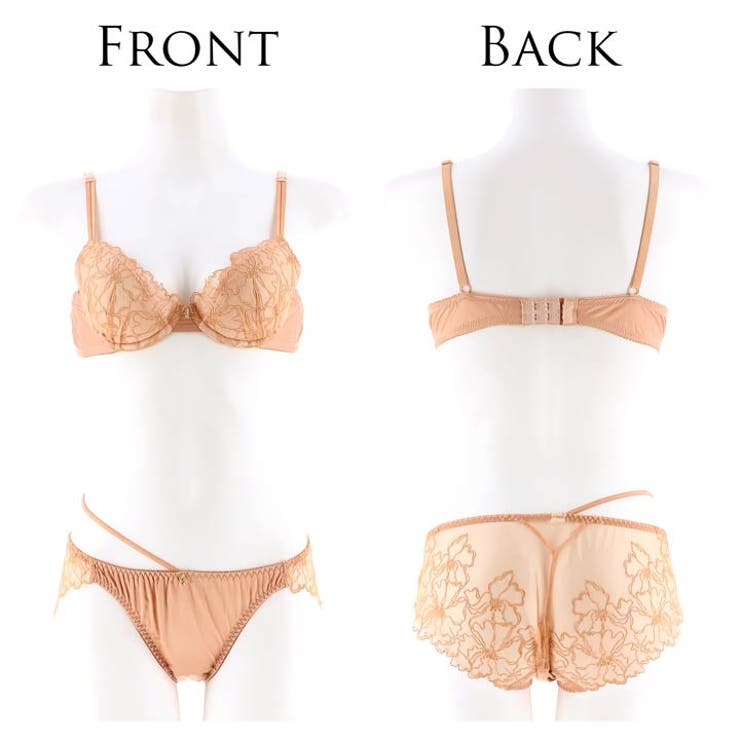 Sheer flower Bra&Shorts | Dazzy | 詳細画像8