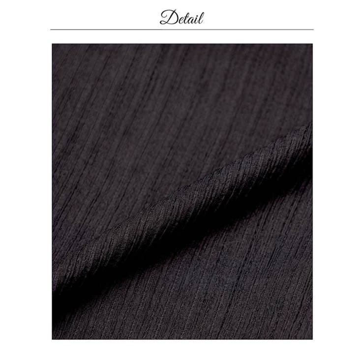 [韓国キャバドレス]美デコルテ魅せ叶うフロントボタンウエストカット半袖タイトミニ… | Dazzy | 詳細画像20 