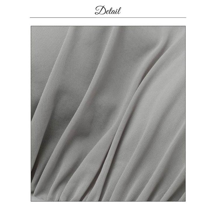 大人SEXY肌魅せワンショルチェーンウエストギャザータイトミニ丈キャバドレス[S… | Dazzy | 詳細画像27 