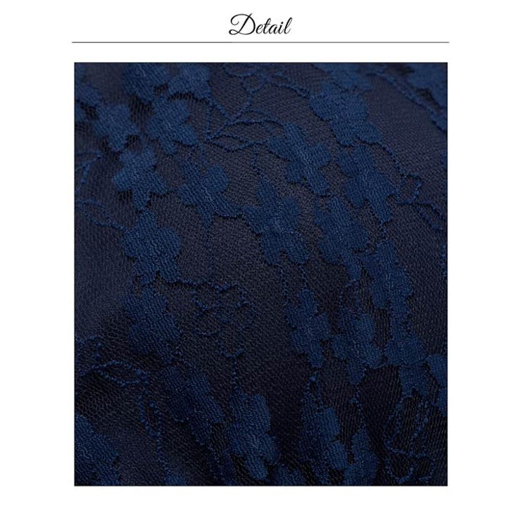 美谷間魅せと透け袖が色っぽいオフショルAラインミニ丈キャバドレス[SML 3サイ… | Dazzy | 詳細画像19 