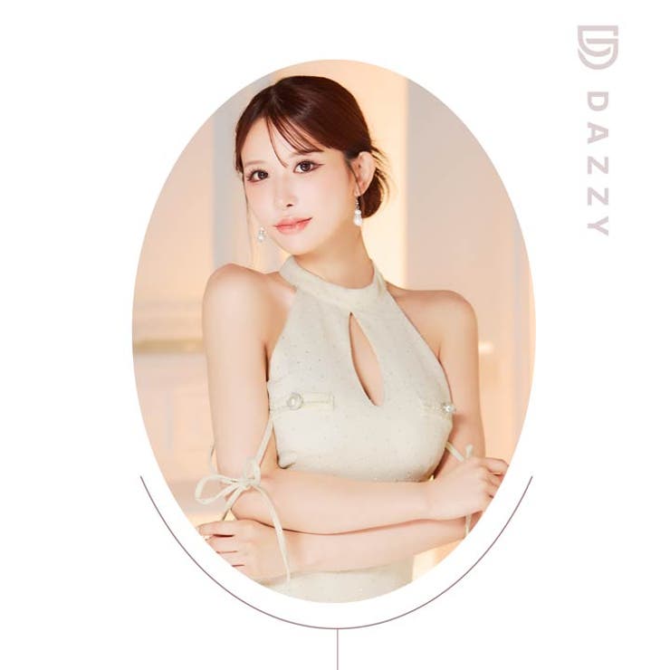 [伊藤桃々着用]華やかラメツイード×人気プリーツ♪アームリボンAラインミニ丈キャ… | Dazzy | 詳細画像23 