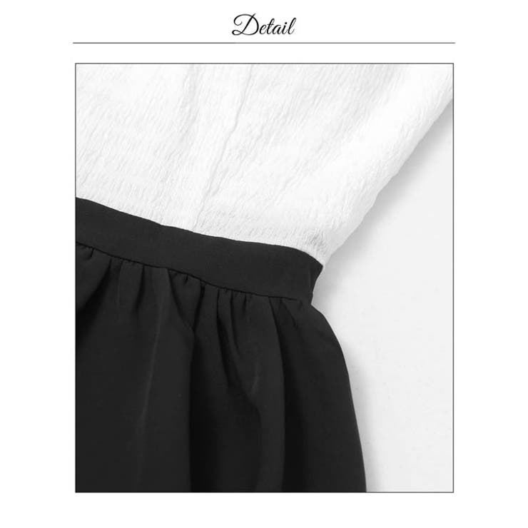 私服でも着れちゃうバイカラーで今っぽ♪谷間ジップ×ふんわりお尻も隠すアメスリAラ… | Dazzy | 詳細画像21 