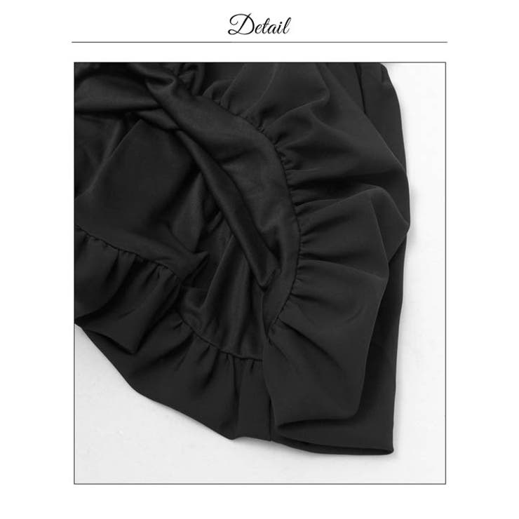 私服でも着れちゃうバイカラーで今っぽ♪谷間ジップ×ふんわりお尻も隠すアメスリAラ… | Dazzy | 詳細画像23 