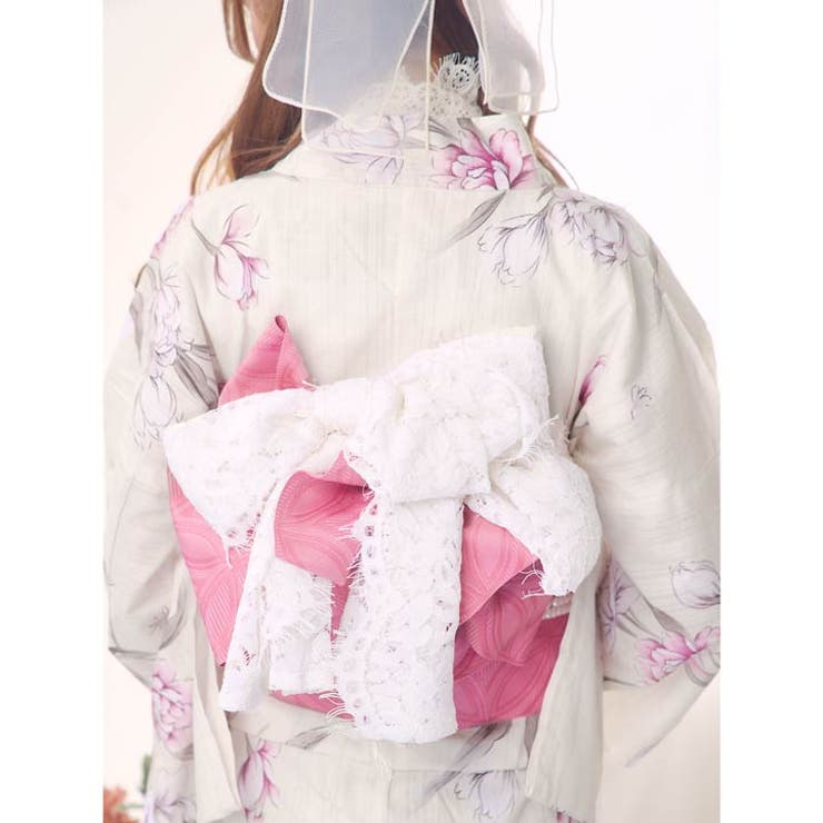 3点SET]フェミニン姫椿柄浴衣【YUKATA by dazzy】[品番