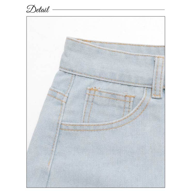 [単品]カットオフデニムショートパンツ 水着【dazzy beach | Dazzy | 詳細画像21 