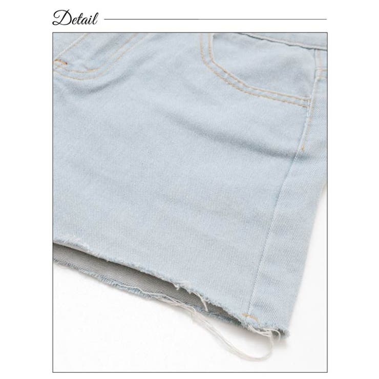 [単品]カットオフデニムショートパンツ 水着【dazzy beach | Dazzy | 詳細画像22 