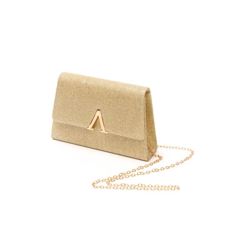 [2way]グリッターメタルVモチーフクラッチバッグ[店内バッグ] | Dazzy | 詳細画像5 