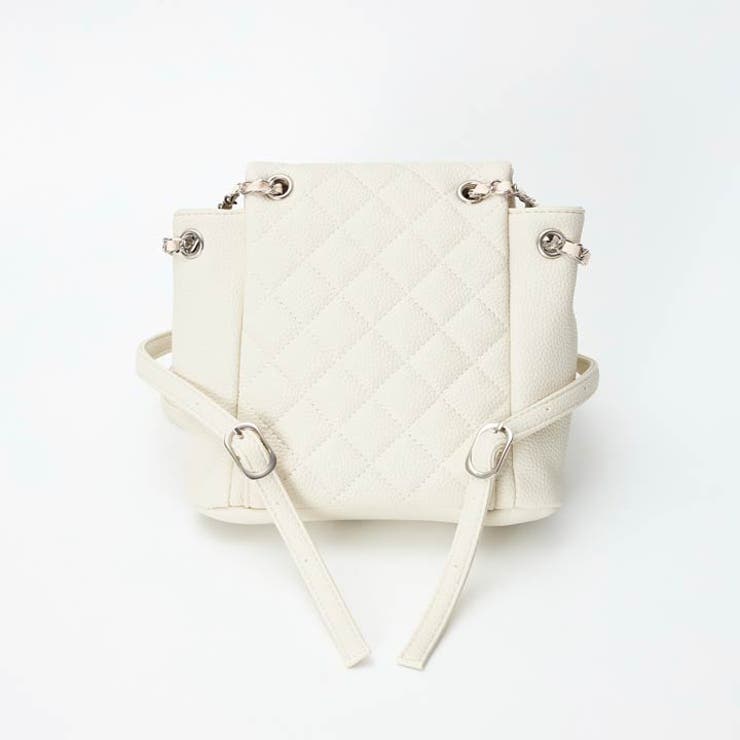 [2way]キルティングチェーンショルダーリュック | Dazzy | 詳細画像10 