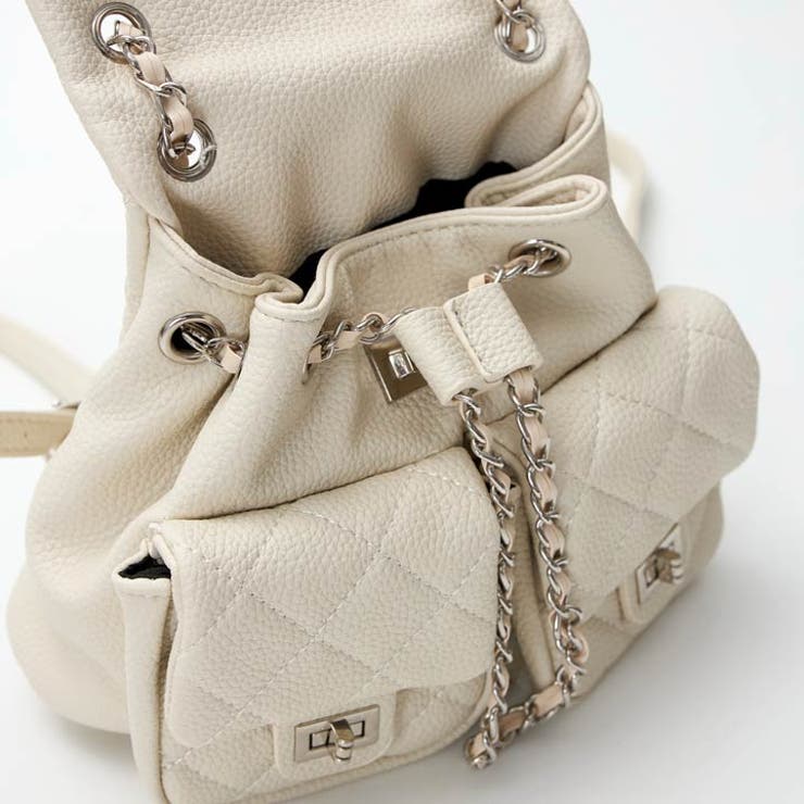 [2way]キルティングチェーンショルダーリュック | Dazzy | 詳細画像12 