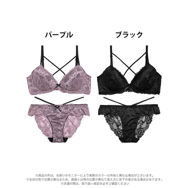 ブラジャー 脇高ブラジャー ショーツ | Dazzy | 詳細画像8 