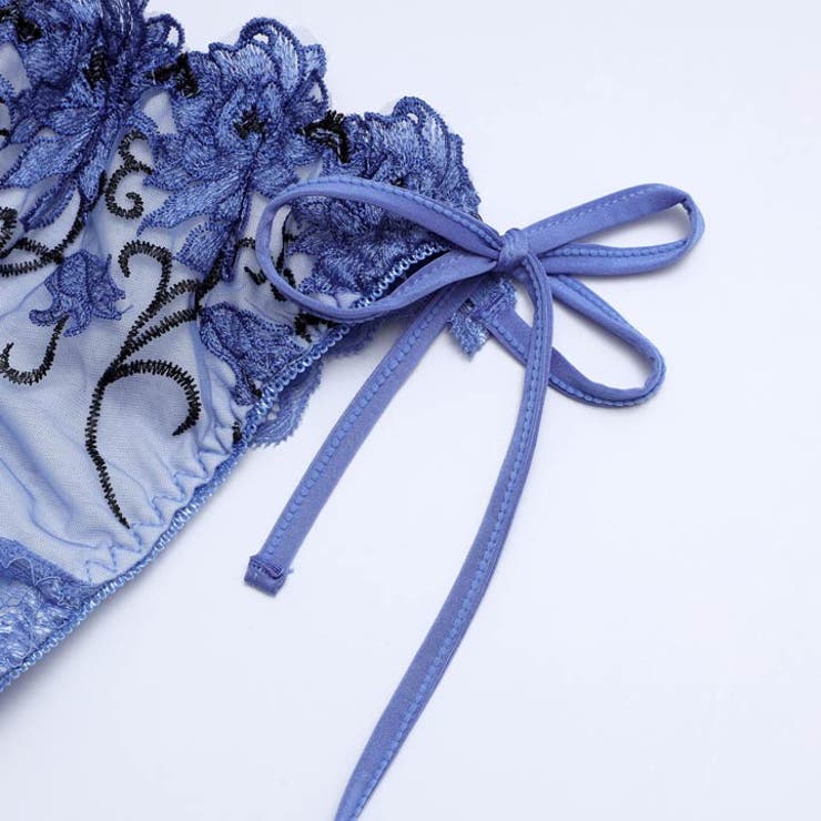【三上悠亜着用】プレシャスフルール脇高ブラジャー&サイド紐バック透けTバックショ… | Dazzy | 詳細画像17 