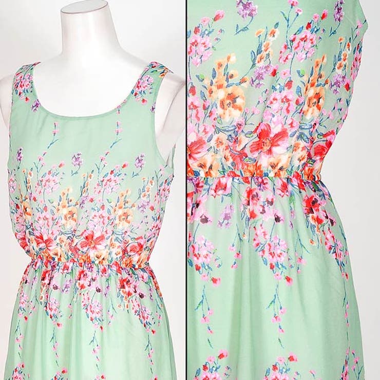 DAZY レディース ワンピース水着 花柄 ベージュ Lace Ladies 水着 花柄シャーリングワンピース・ハイウエスト