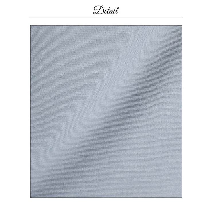 ペプラムで美くびれ爆誕えち谷間ジップミニ丈キャバドレス[SML/3サイズ展開] | Dazzy | 詳細画像16 