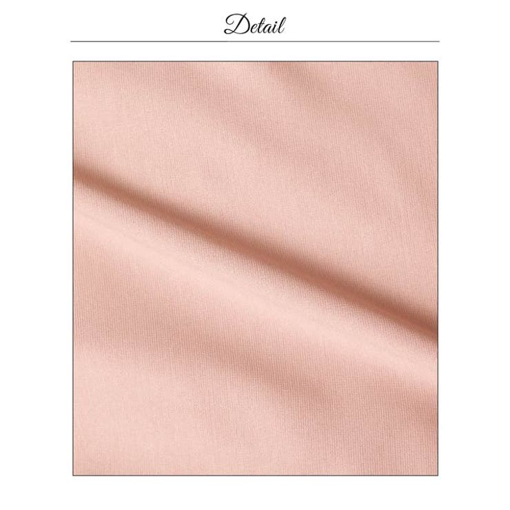 オフショルリボンチュール袖フロントボタンタイトミニ丈キャバドレス[SML 3サイ… | Dazzy | 詳細画像14 