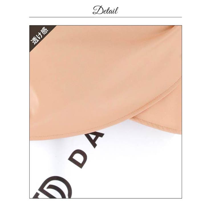 カシュクールレースサイドパールビジュー半袖タイトミニ丈キャバドレス[SML 3サ… | Dazzy | 詳細画像17 