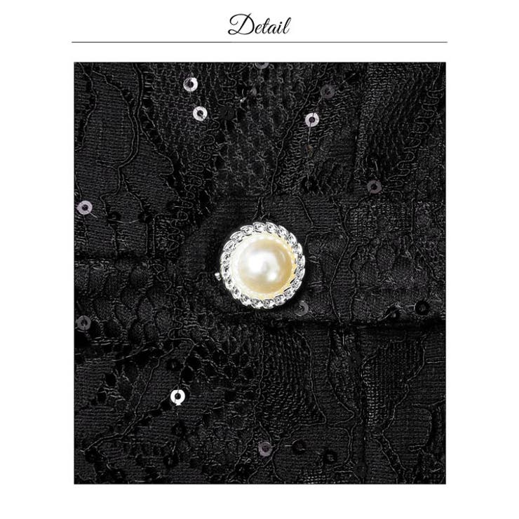 SEXYなデコルテクロス谷間ジップに輝くスパンコールで注目度UP!!プリーツミニ… | Dazzy | 詳細画像16 