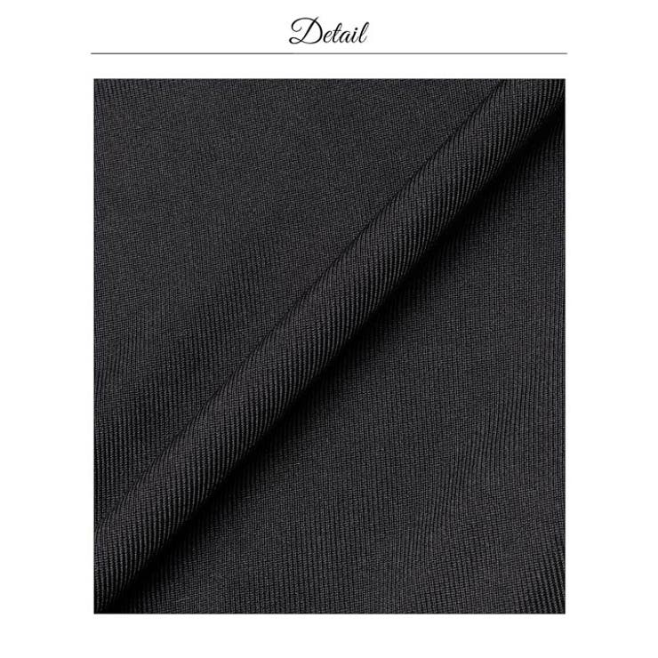 ワンカラーツイストギャザー半袖タイトミニ丈ワンピース[カジュアル dazzy c… | Dazzy | 詳細画像14 