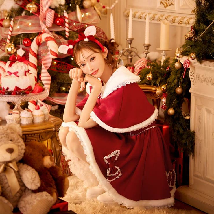 [4点SET]メルティリボンクリスマスサンタコス【2025サンタ/コスプレ】 | Dazzy | 詳細画像14 