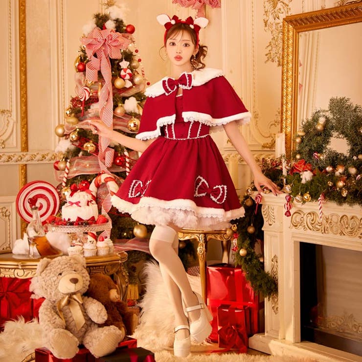 [4点SET]メルティリボンクリスマスサンタコス【2025サンタ/コスプレ】 | Dazzy | 詳細画像15 